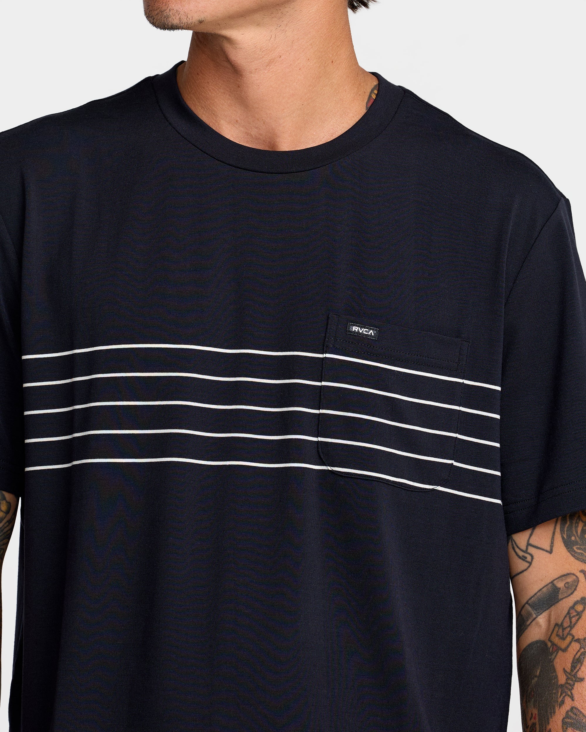 Balance Pocket Stripe Tee - Image 4