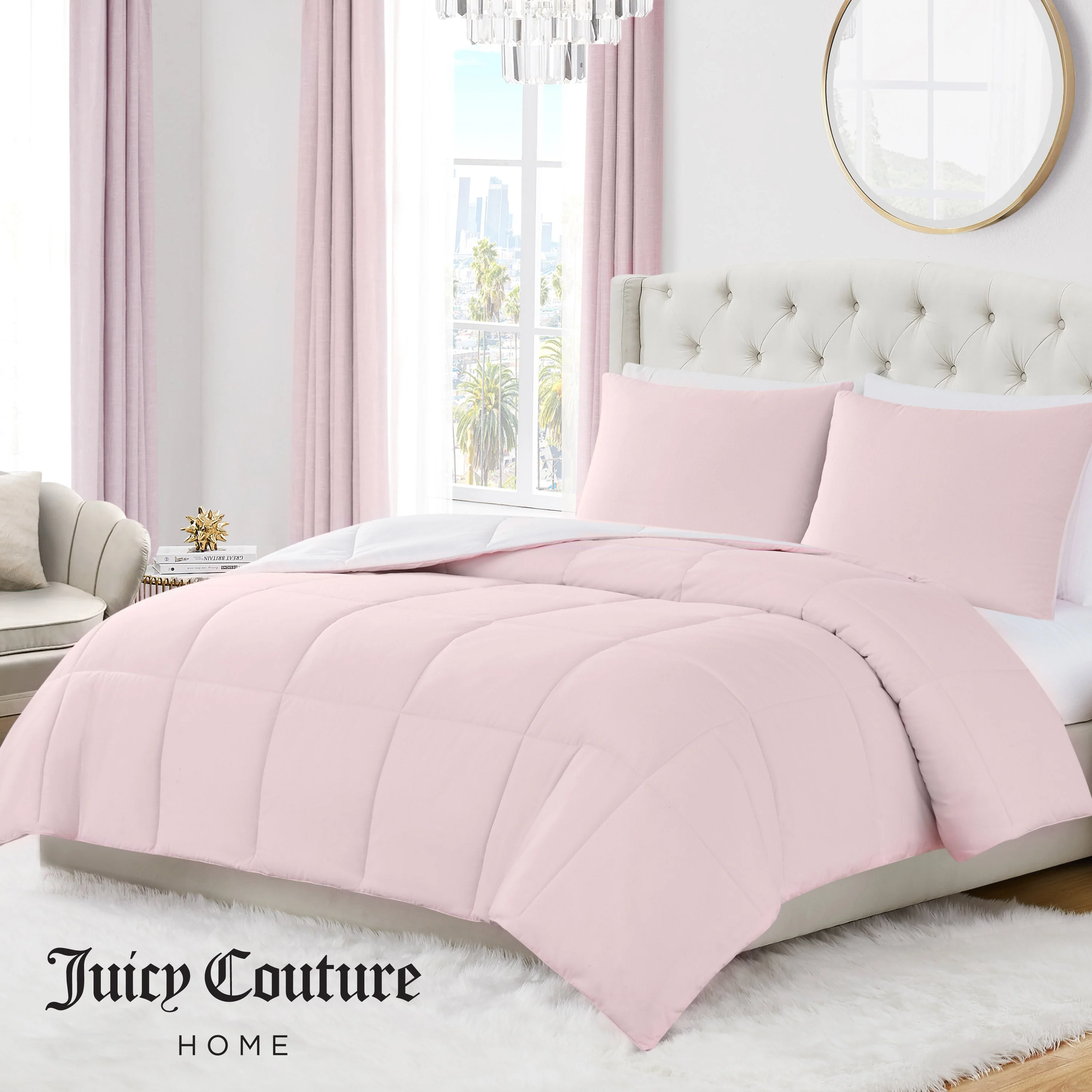 Box Stitch Reversible Comforter Set - Image 6