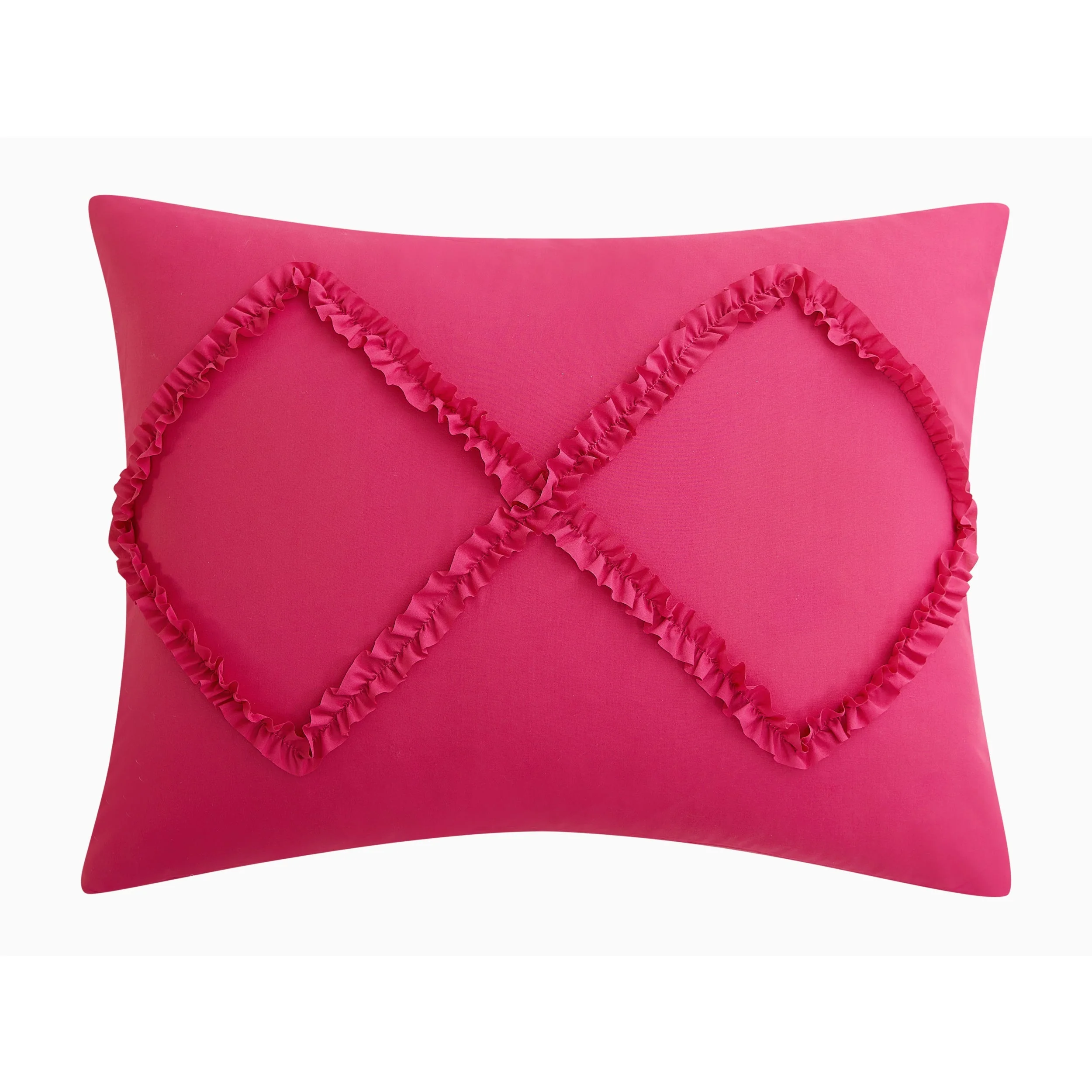 Diamond Ruffle Comforter Set - Image 7