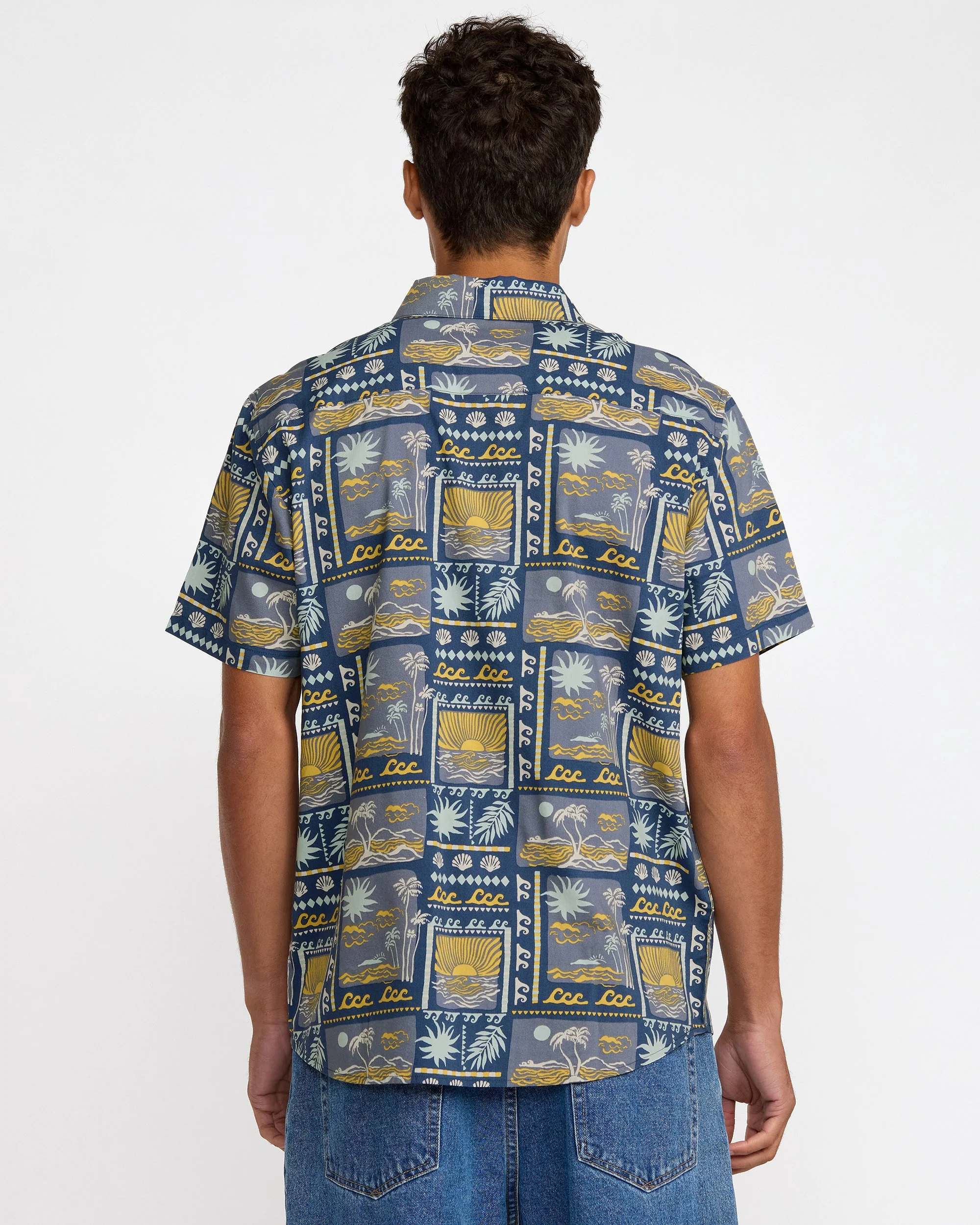 Hawaii Sunset Short Sleeve Shirt - Image 4