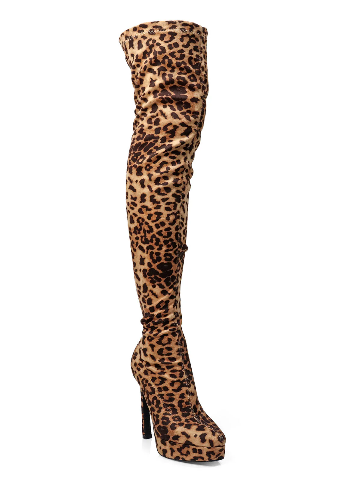 Jadore Stretchy Thigh High Boots