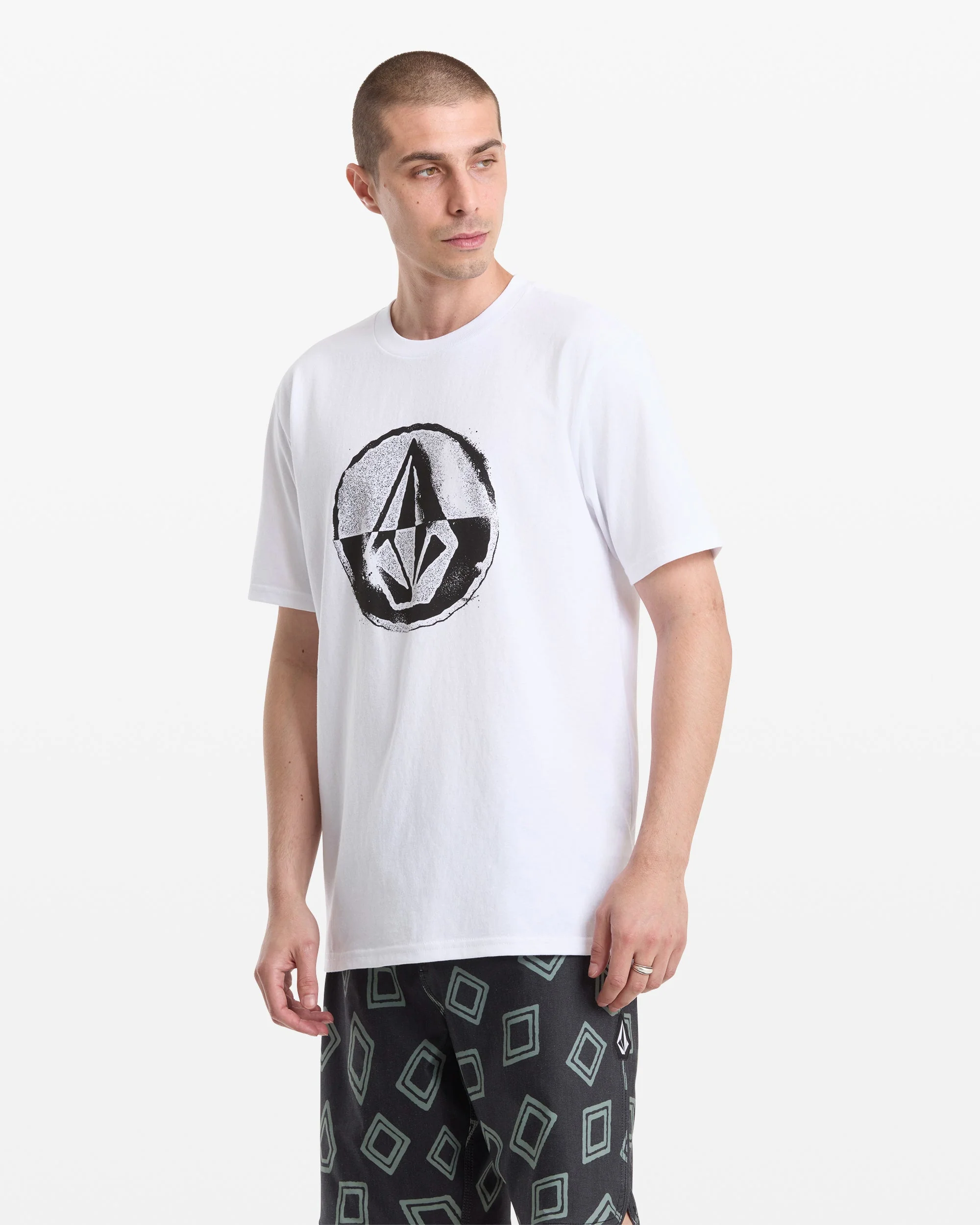 Men's Circle Split Short Sleeve Tee - Image 4