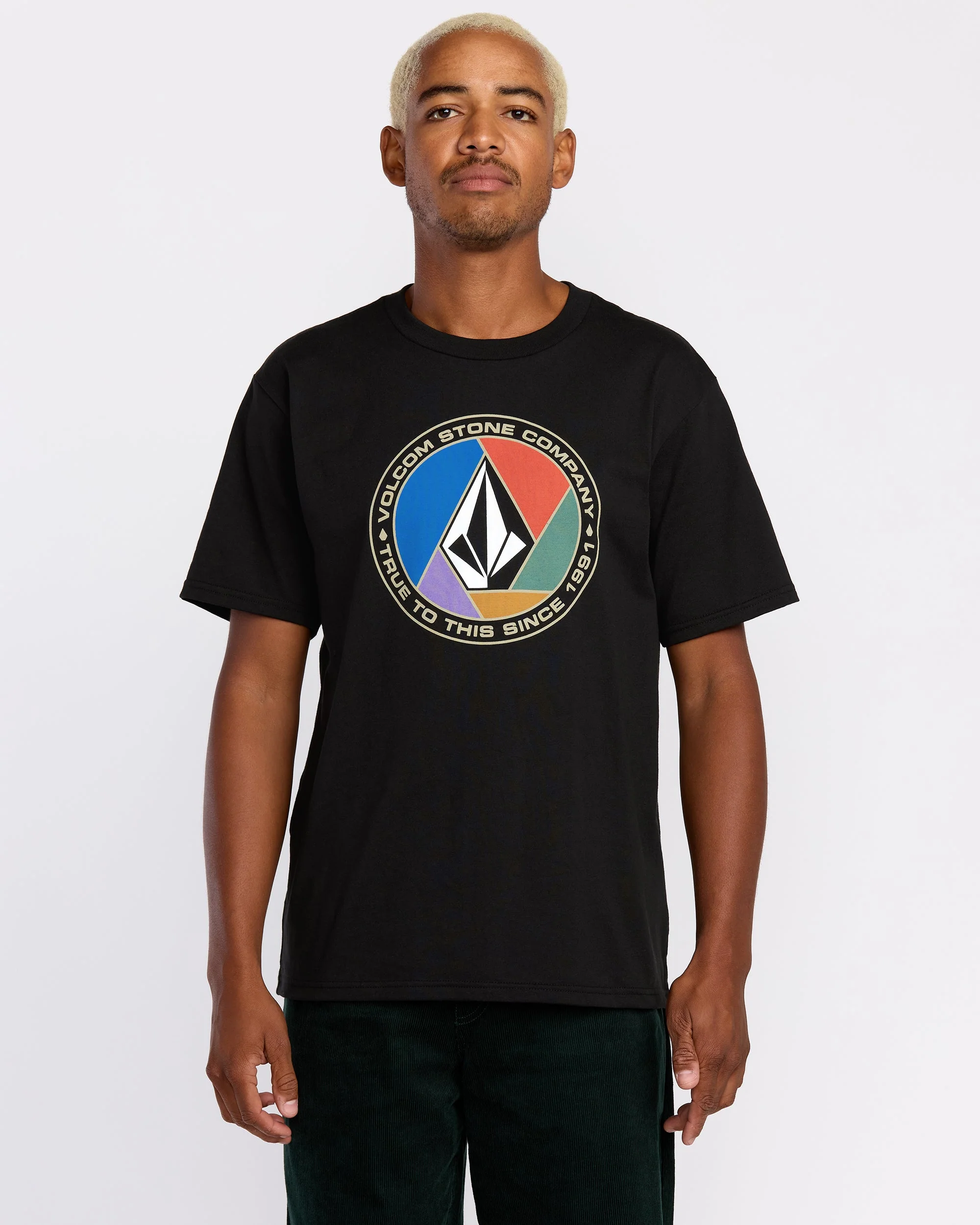 Men's Circle Stone Short Sleeve Tee - Image 3