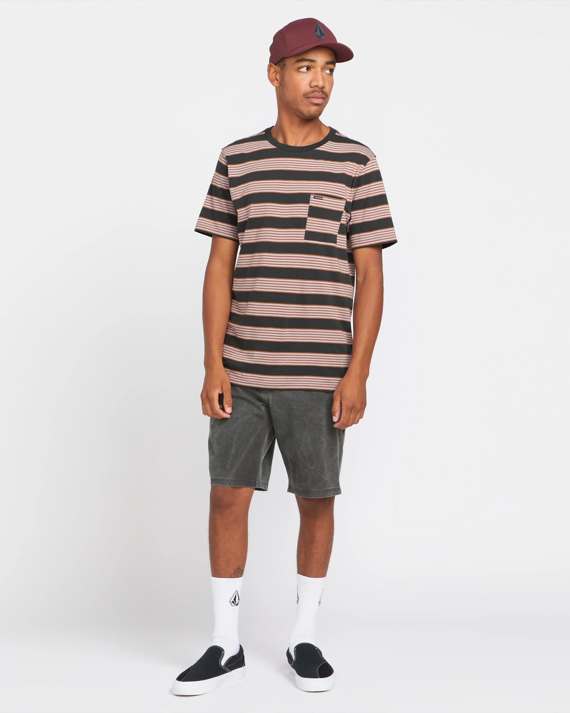Men's Stone Faded Hybrid Shorts - Image 10