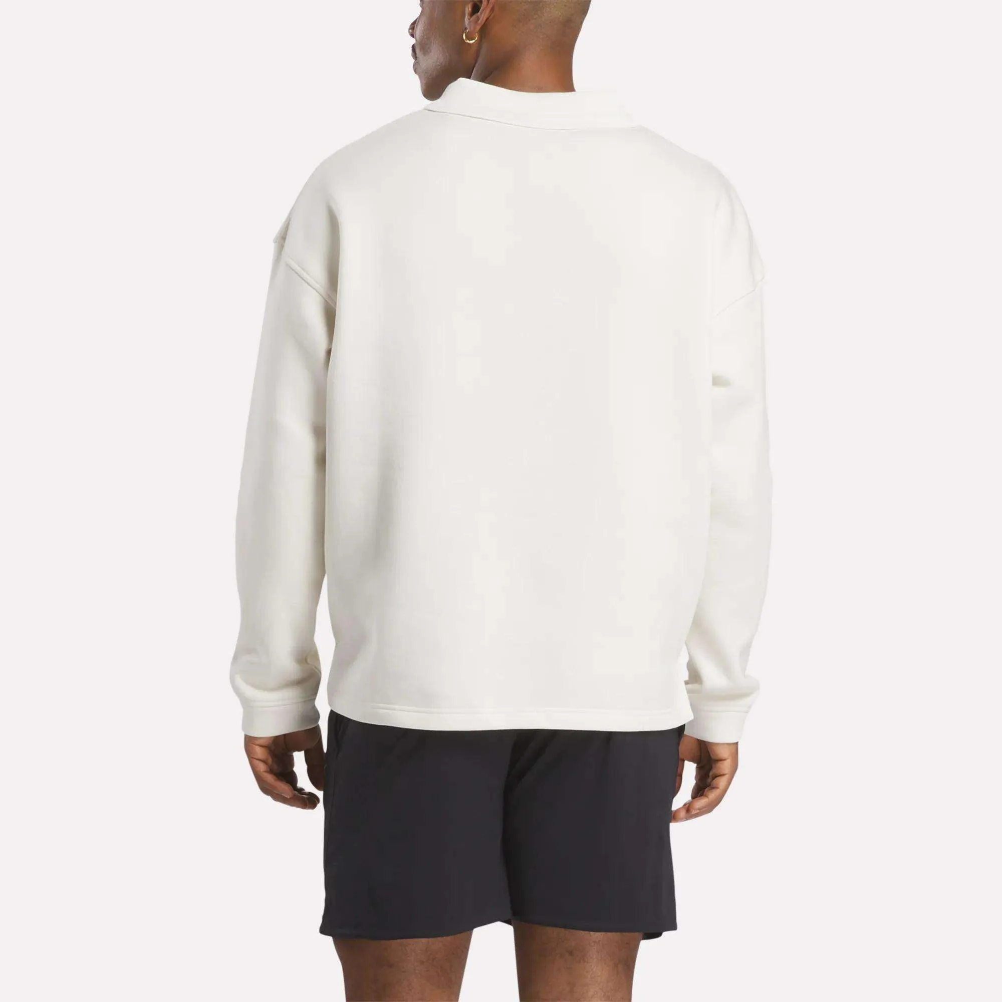 Men's Wardrobe Essentials Long Sleeve Polo Shirt - Image 3