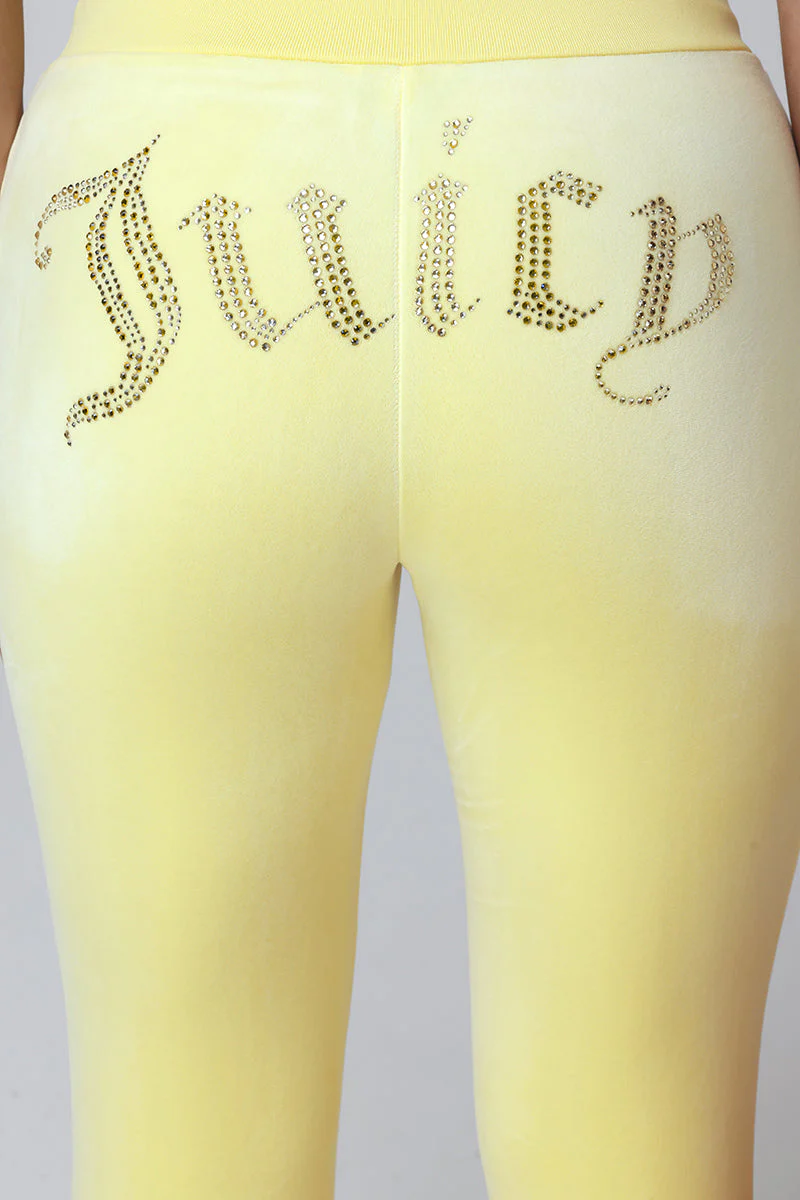 OG Big Bling Velour Track Pants - Image 3