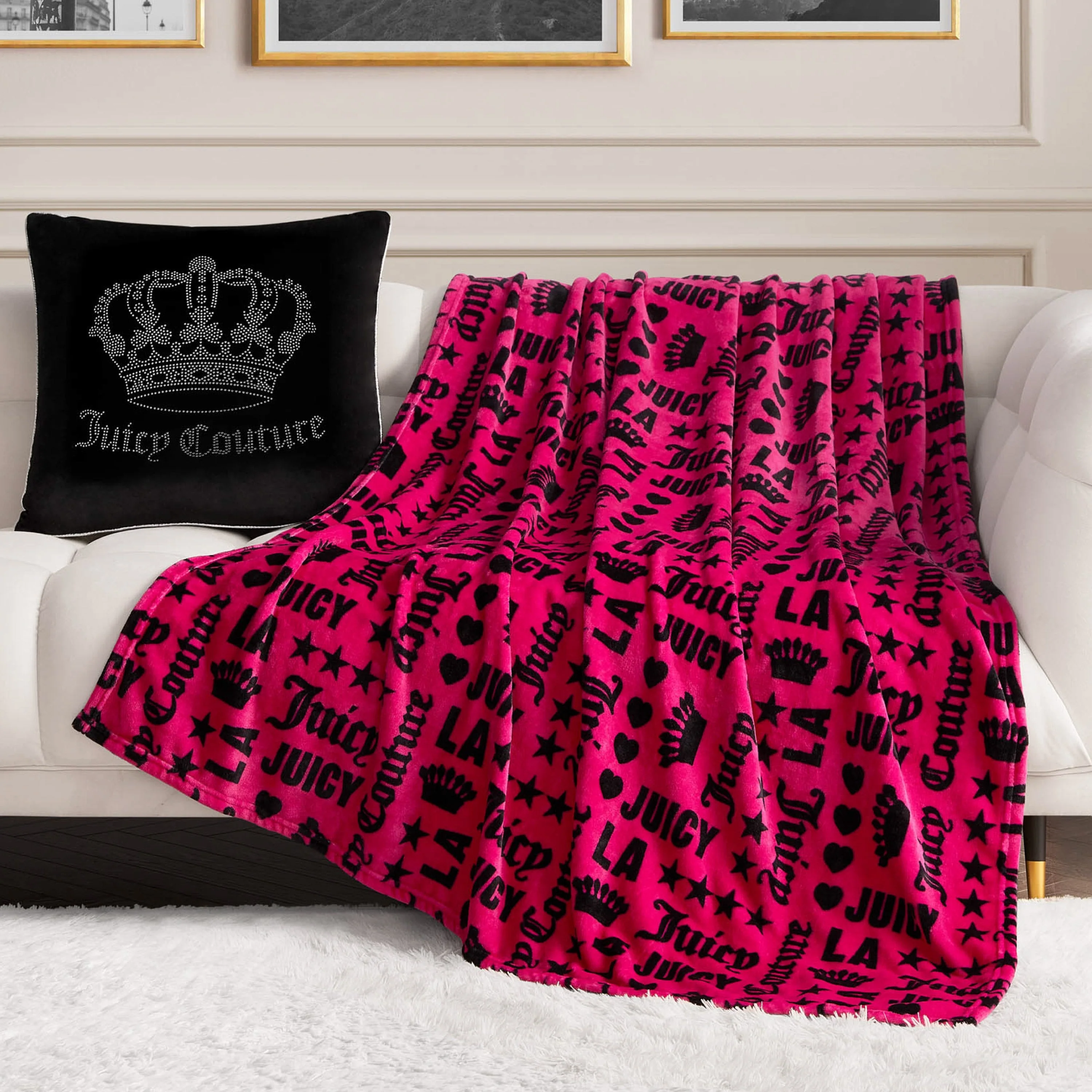 Plush Throw Blanket