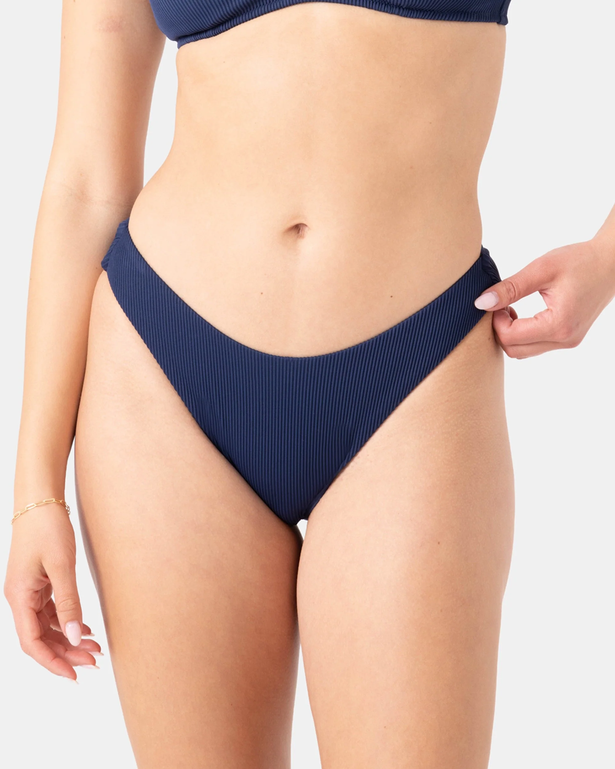 Rib Roxy Love Scoop Bottom Cheeky Bikini Bottom - Image 2