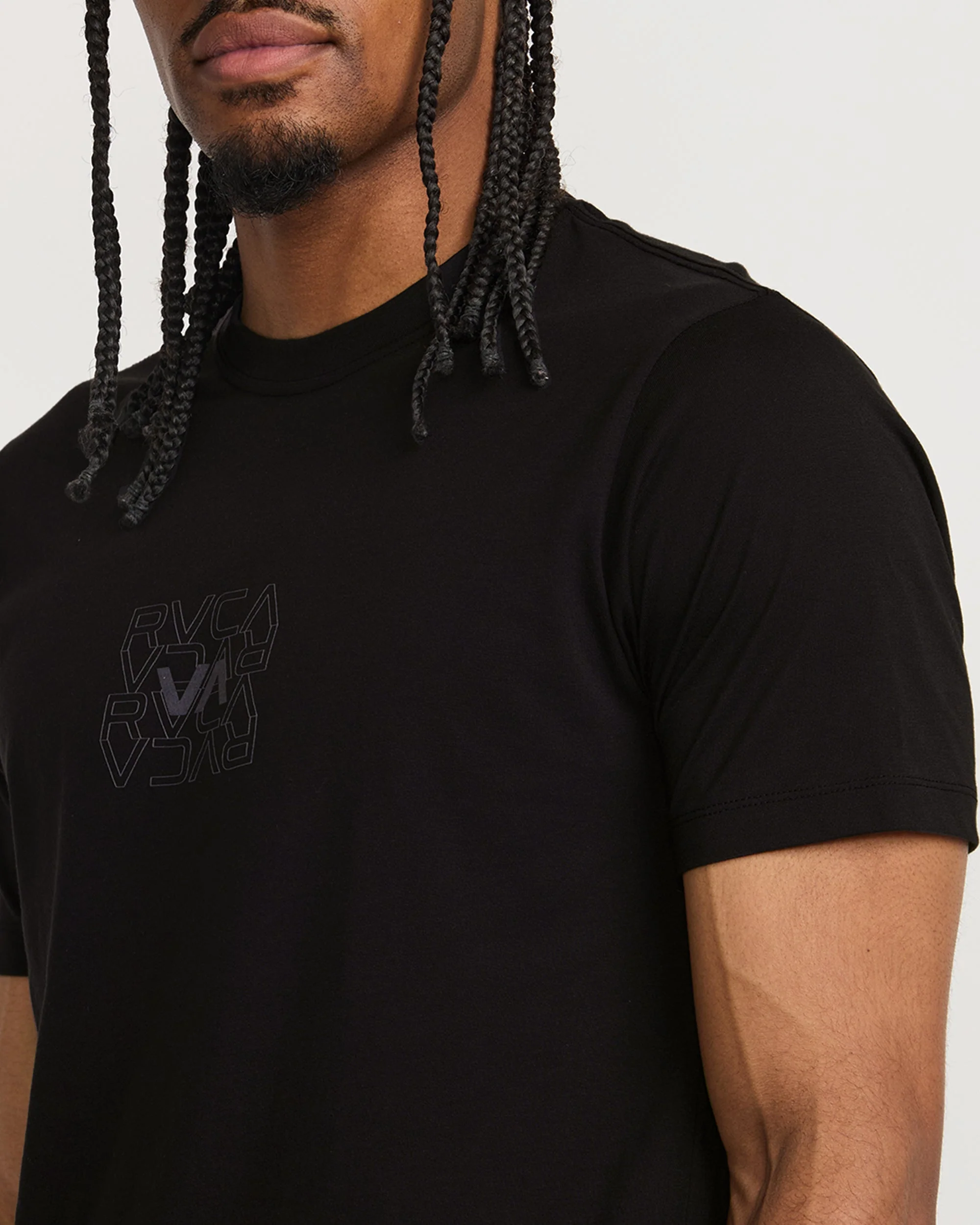 RVCA Pin Flip Short Sleeve Tee - Image 4