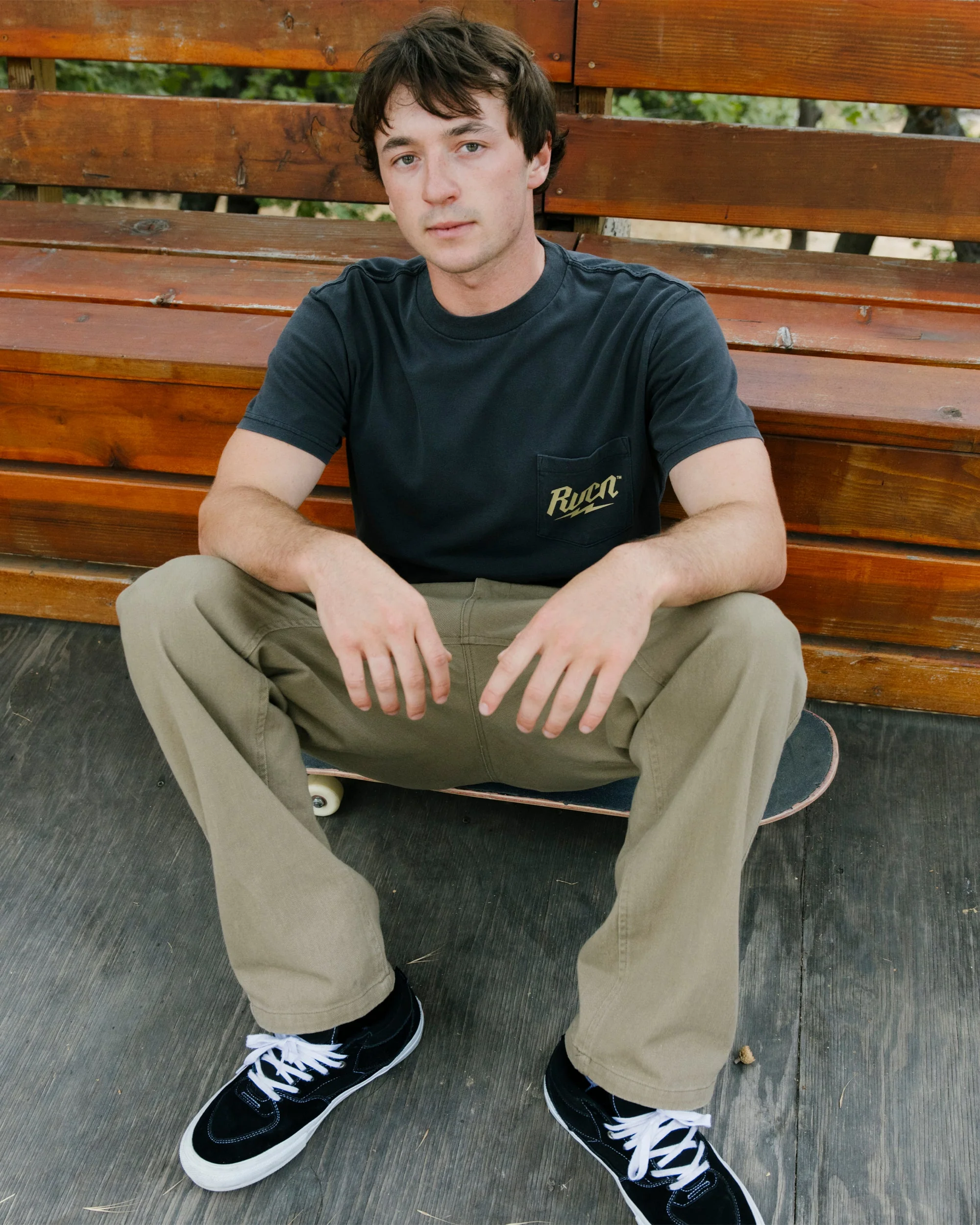 RVCA Shock Pocket Short Sleeve Tee - Image 3