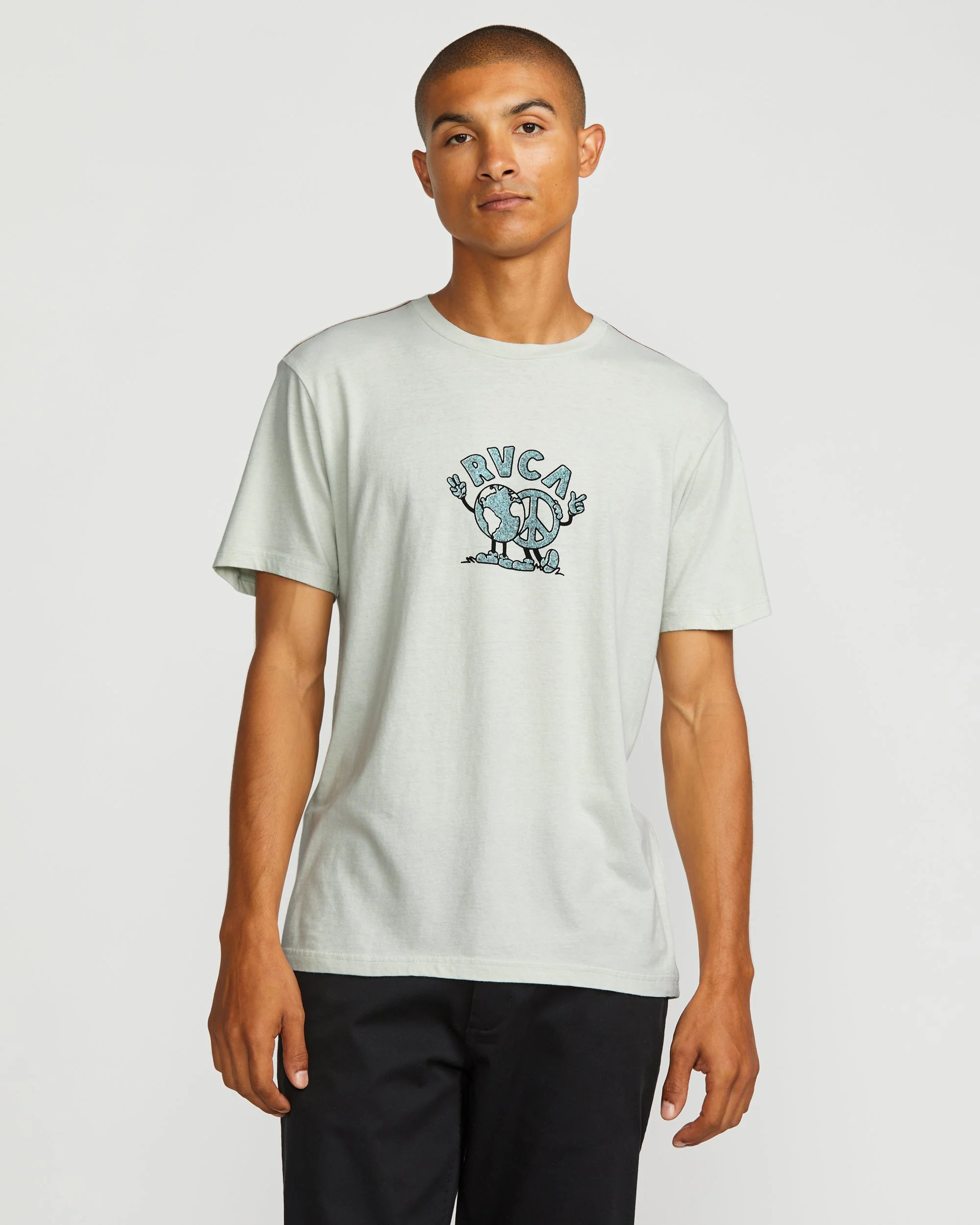 RVCA United Short Sleeve Tee - Image 2