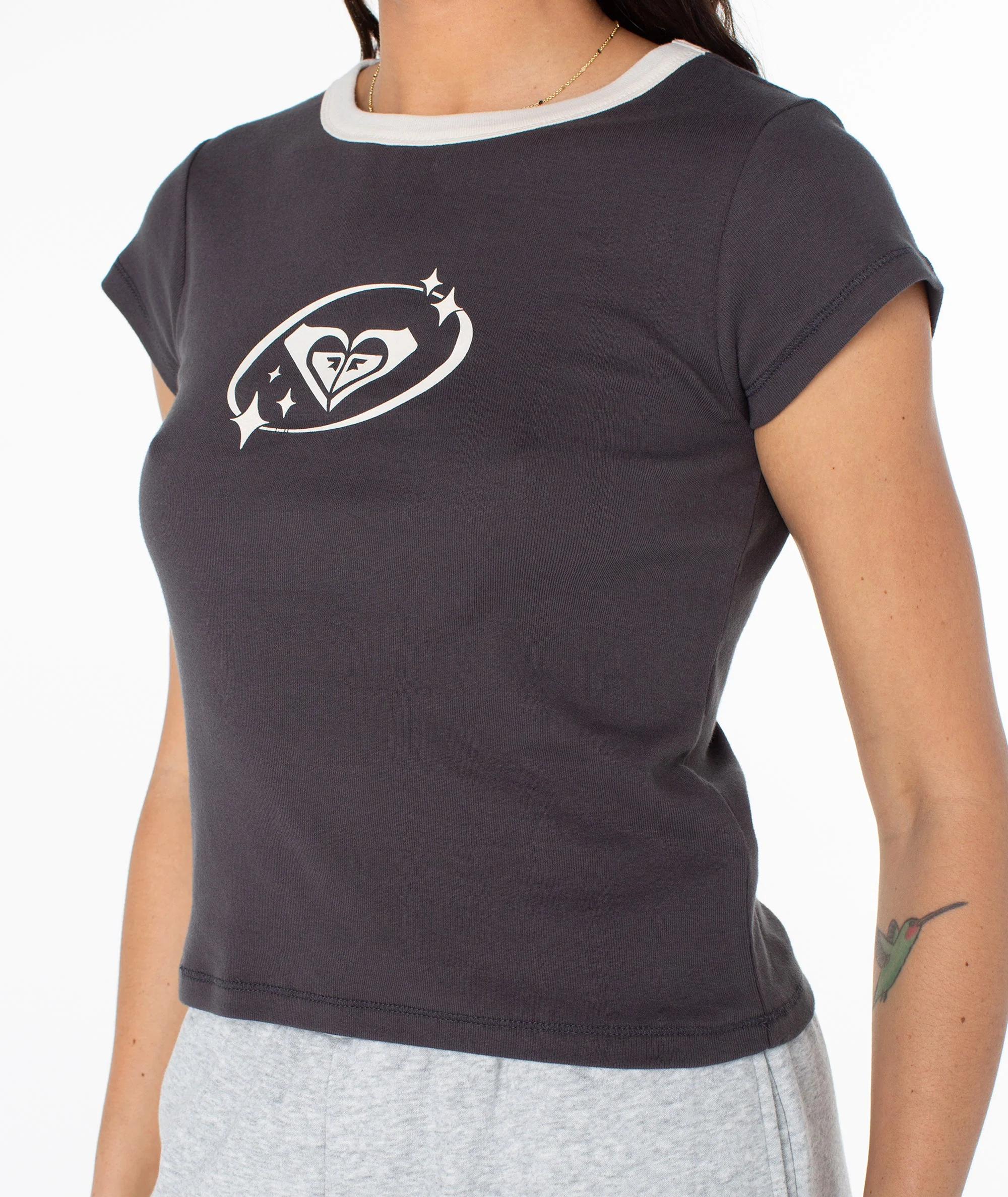 Saturn Classic 90s Baby Tee - Image 3