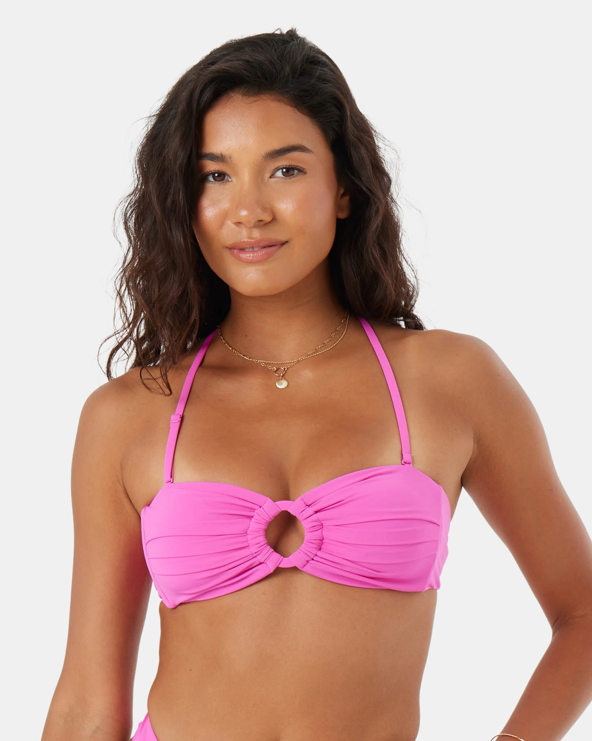 SD Beach Classics Ring Bandeau Bikini Top - Image 3