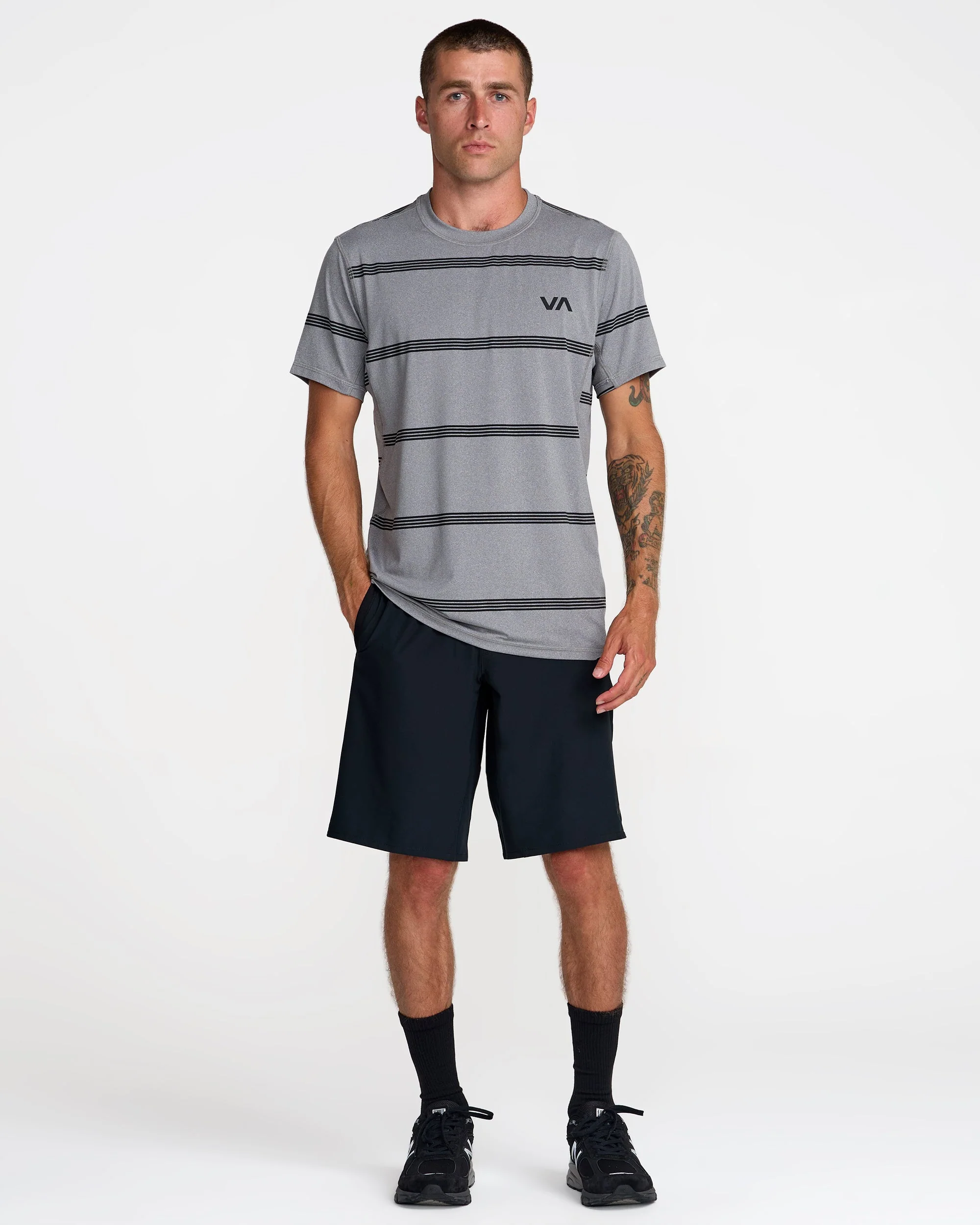 Sport Vent Stripe Short Sleeve Tee - Image 7