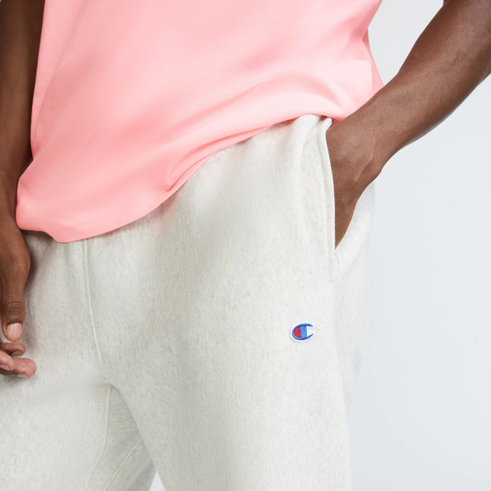 Stadium Reverse Weave Small Logo Cinched Sweatpant - Image 3