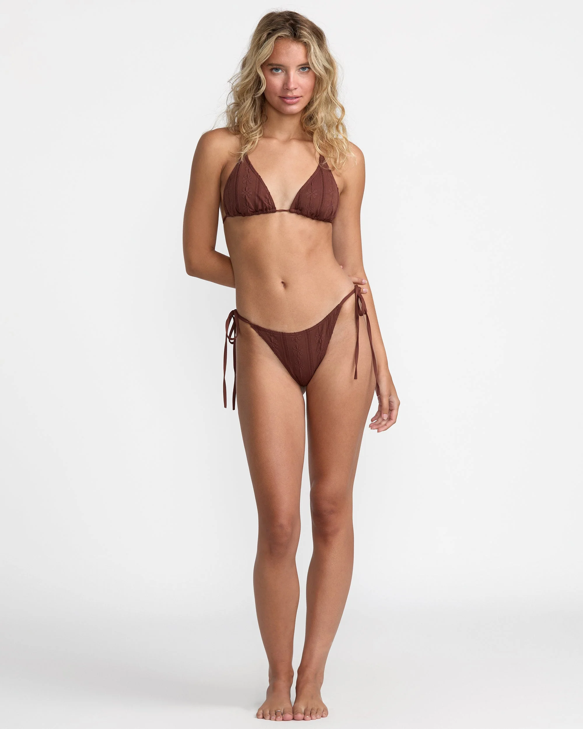 Sweetness Halter Tri Bikini Top - Image 4