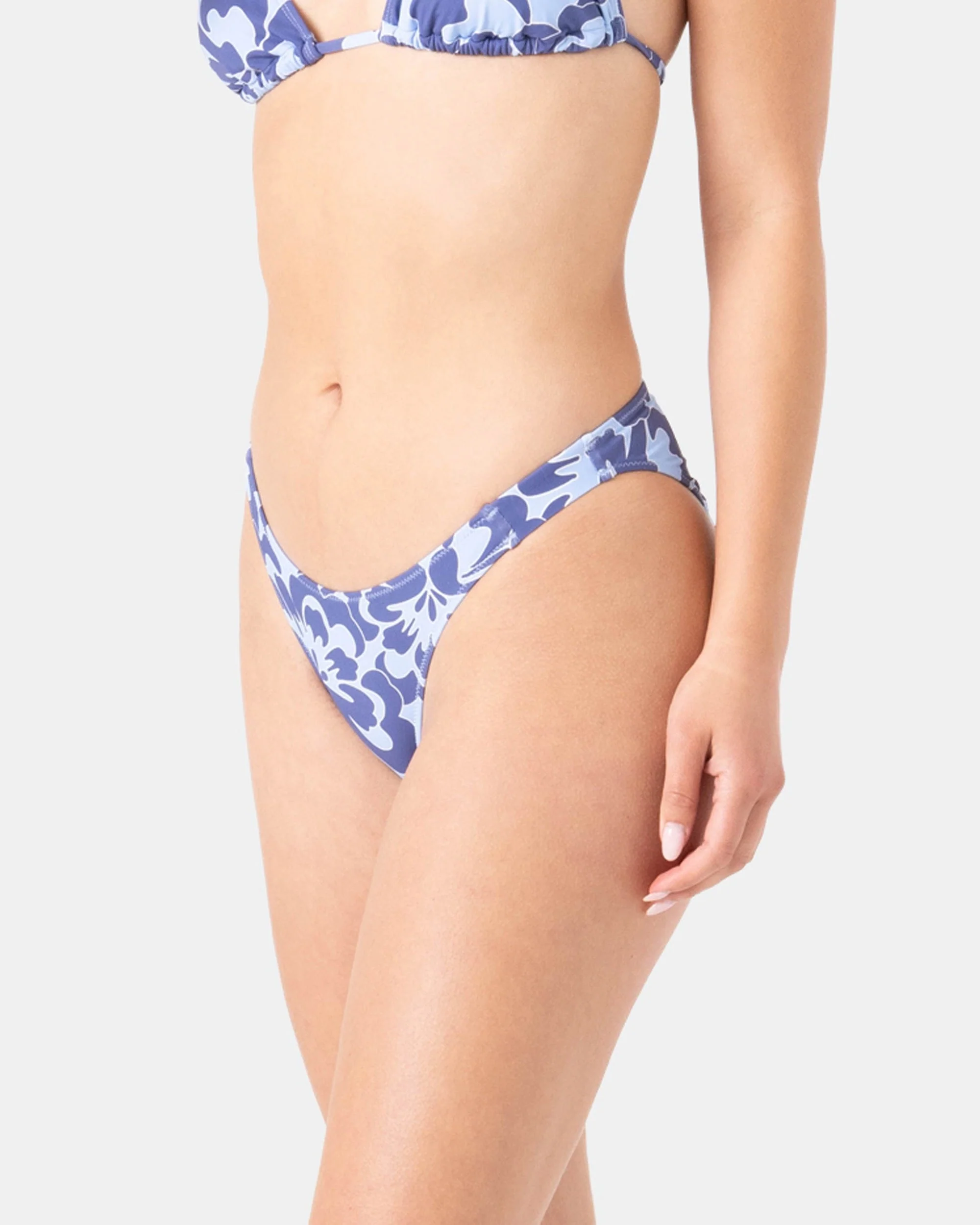 Tropic Drift Scrunch Hipster Moderate Bikini Bottom - Image 5