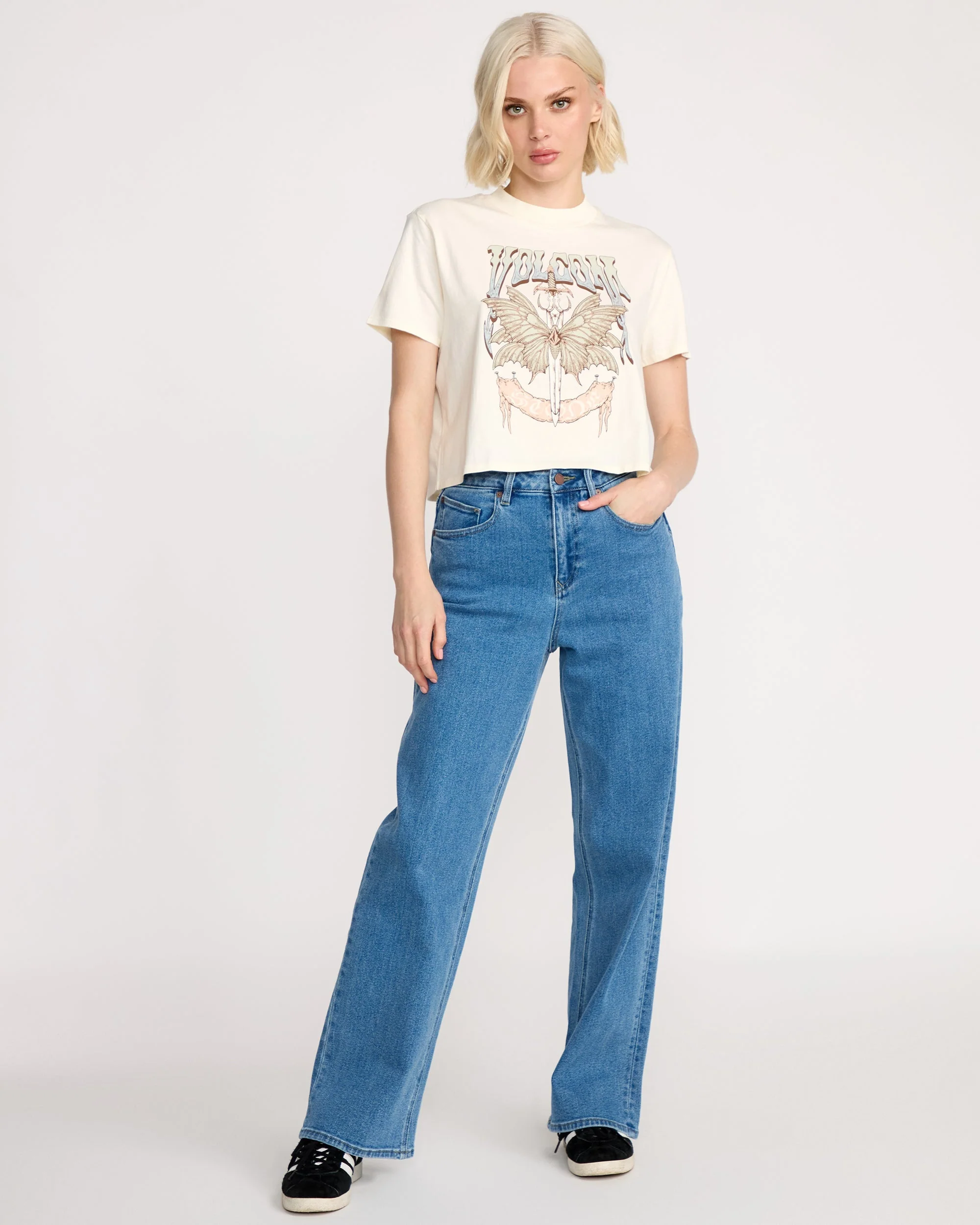 Women's Dial Crop Tee - Image 5
